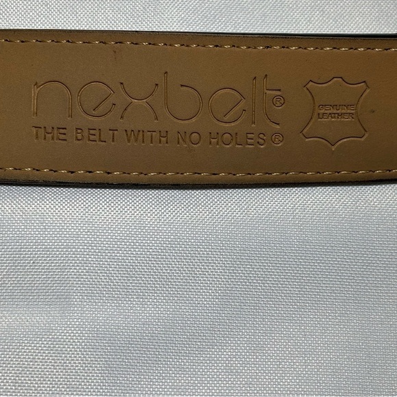 NEXBELT Men’s Go-In Black Genuine Leather Ratchet Buckle Belt Custom - Picture 8 of 16